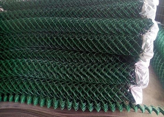 Ocynkowana siatka ogrodzeniowa z siatki diamentowej powlekana PVC