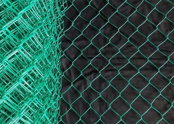 Ocynkowana siatka ogrodzeniowa z siatki diamentowej powlekana PVC