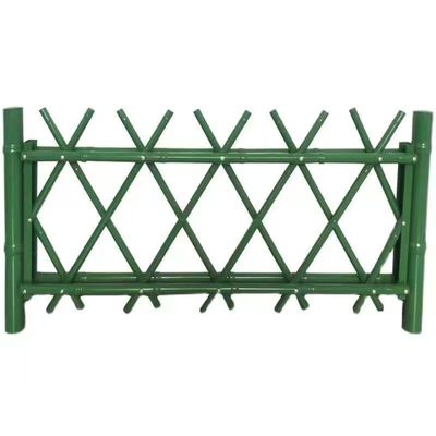 Ogrodzenie ze stali nierdzewnej Ogrodzenie z trawnika z PVC Imitacja bambusa