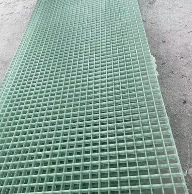 FRP Walkway GRP Grating z grubością 25mm i rozmiarem 38X38X38mm wykonany z włókna szklanych