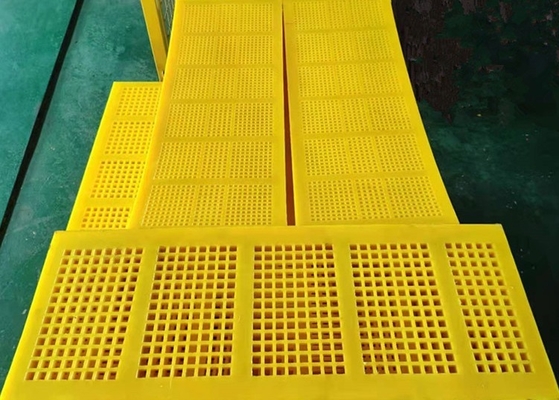 300x1200mm Polyurethane PU Modular Screen Panel Wysoka wydajność separacji