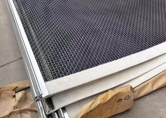 Ciężkie metalowe siatki sieciowe wysokiej wydajności żwirów