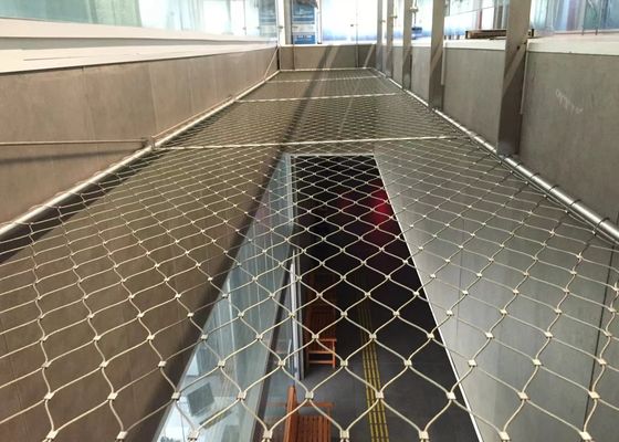 Elastyczna siatka druciana ze stali nierdzewnej do balustrady lub balustrady 3,0 mm