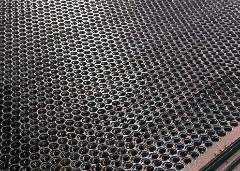 Profesjonalny okrągły perforowany metalowy talerz z siatki ze stali nierdzewnej