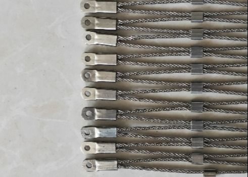 Grubość 1,5 mm SS 316 Ogrodzenie z drutu stalowego Siatka ze stali nierdzewnej dla zoo