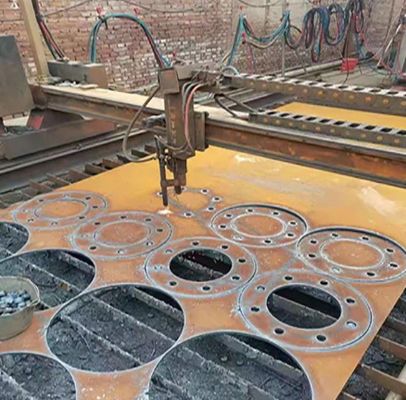 Perforowana blacha ze stali węglowej SS400 do płyt przesiewających