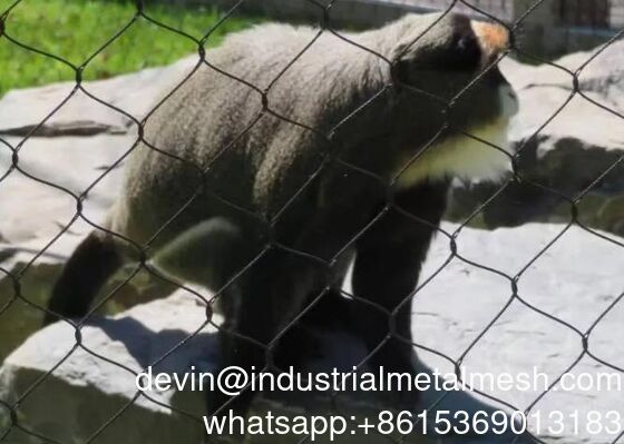 Gorąca Wyprzedaż Elastyczna Siatka Linowa Ze Stali Nierdzewnej