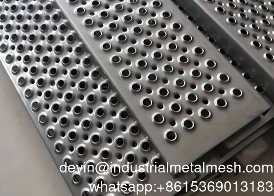 Aluminium Perforated Plank Walkway Grating Perf-O Grip Strut Safety Floor Grating