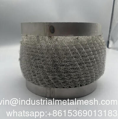 50 80 100 150 mm grubości sieć drutu ze stali nierdzewnej Demister Filter Pad