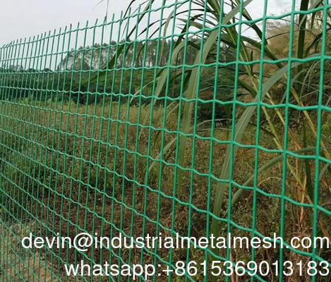 Holland Wire Mesh Euro Wire Welded Mesh Black Wire Welded PVC Coated