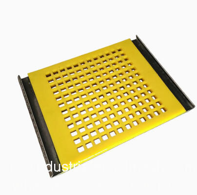 Polyuretanowa sieć sieciowa Hak Tightening Typ Odporny na zużycie Odporny na korozję Wysoka elastyczność Długi okres użytkowania do przesiewania rudy górniczej