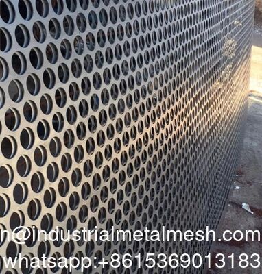 Okrągły otwór z otworami Perforated Aluminium Nierdzewna ocynkowana sieć metalowa Panel Hot Sale w Egipcie