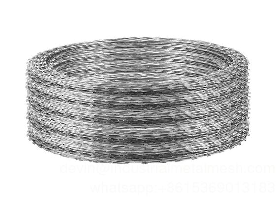 Drut kolczasty ocynkowany ogniowo SGS Drut kolczasty Concertina o długości 2,0 m-10,0 m