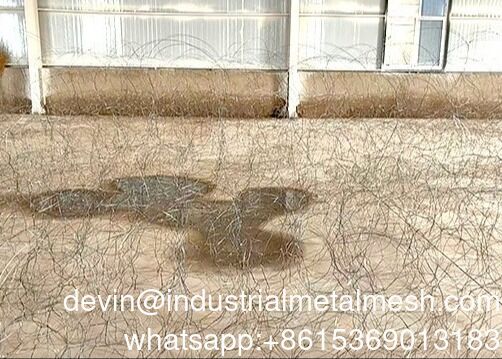 Niewidoczne stalowe przeszkody Putanka MZP z 10 metrów obwodu