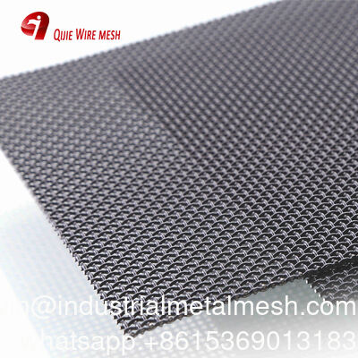 Stock Price China Black Stainless Steel Security Window Screen Insect Screen
