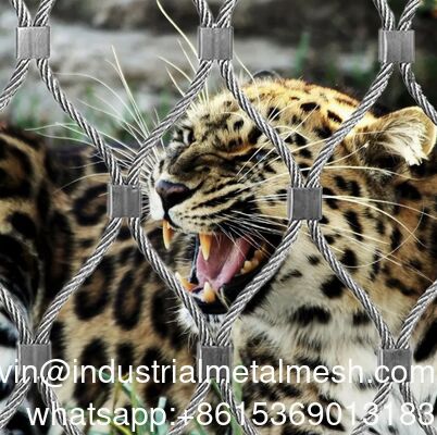Włókna z włókien diamentowych do ogrodzenia ogrodów zoologicznych