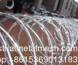 PVC Concertina z stali nierdzewnej Blade Barbed Wire Bto-22 Bto-60 Cbt-65