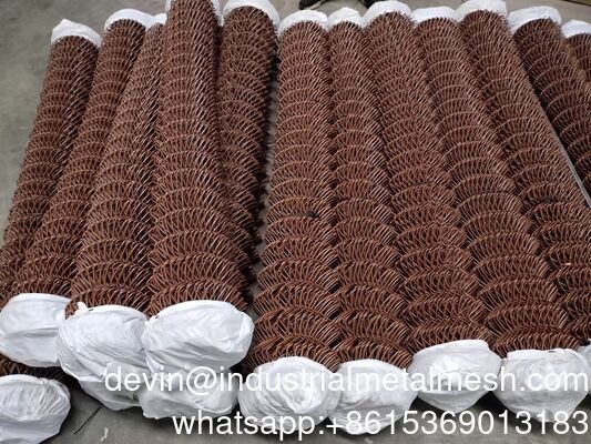 Heavy Duty Galvanized 9 Gauge 2.0mm Wire Zoo Animal Enclosure Fencing Chain Link Fence