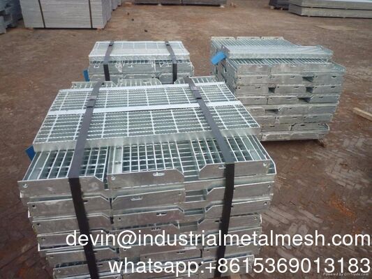 Heavy-Duty Galvanized Steel Bar Grating for Walkway & Trench Cover