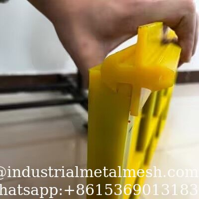 Rubber Surface WS 85 Modular Screen Moulded For Vibrating Screen Equipment