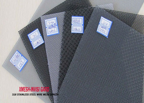 Zabezpieczający przed owadami moskitiera zabezpieczająca okno ze stali nierdzewnej, rozmiar 18X14, kolor czarny