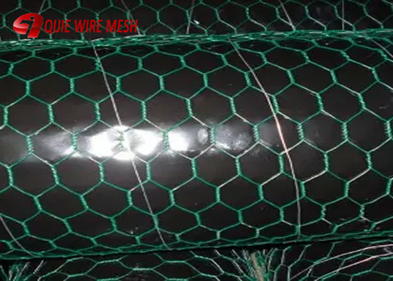 Galwanizowana sześciokątna / powlekana sieć drutu do karmienia kurczaków 0,5 mm-1,2 mm