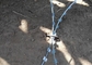 Kołki blokujące uziemienie Drut kolczasty z drutu kolczastego 8 mm Concertina