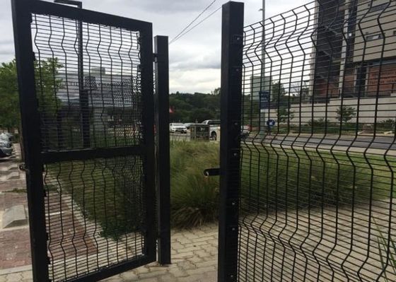 Wysokie bezpieczeństwo Nylofor 6ft Modelowanie 3D powlekane PCV 358 ogrodzenie antypoślizgowe
