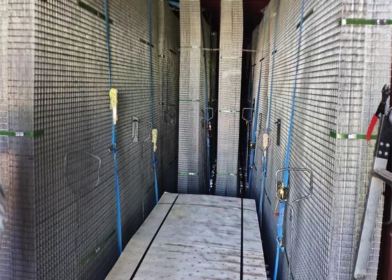 1,2 * 1,8 m 3x3 cale spawana siatka stalowa o wysokiej intensywności