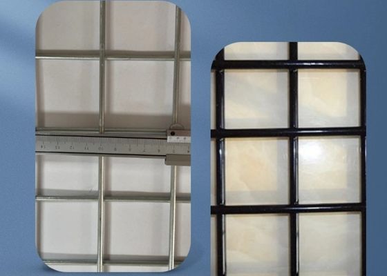 100 x 100 mm galwanizowane płyty siatki / spawane panele siatki drutu