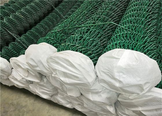 0,5 m 60x60 mm ocynkowana siatka ogrodzeniowa z ogniwami łańcucha i cały zestaw akcesoriów