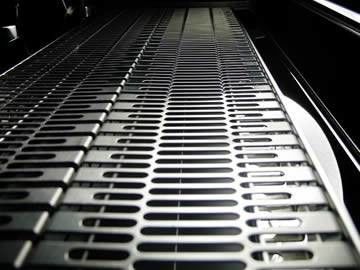 Stal nierdzewna Owalne otworze Perforated Perforated Mesh Dekorowane blachy metalowe