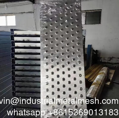 Aluminum Perforated Plank Walkway Grating Perf-O Grip Strut Safety Floor Grating