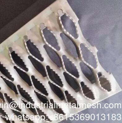 Aluminiowe żuraw nierdzewny grzebień uchwytu Strut schody bieżnik antypoślizgowy Dimple Płytka dla drabin