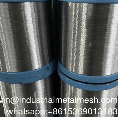 AISI 201 204 302 304h 316 Włókno sprężynowe ze stali nierdzewnej