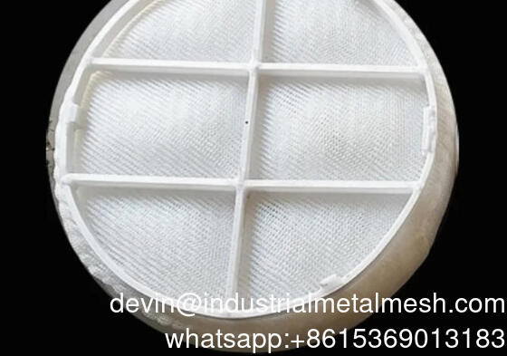 Zastosować PP PTFE Wire Mesh Eliminator Mgły Plast Demistor Pads