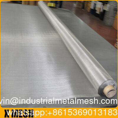 Prosta sieć z włókien ze stali nierdzewnej o średnicy 0,02-5,0 mm i o średnicy 1-500 mm