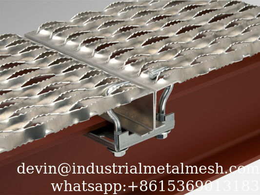 OEM Tec-Sieve Grip Strut Safety Grating/Perforated Metal Walkway Grating/Catwalk Grating