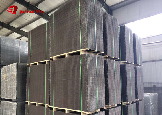 Prostokątne spawane ocynkowane spawane panele / panele druciane 2,9 X 2,0 M Rozmiar